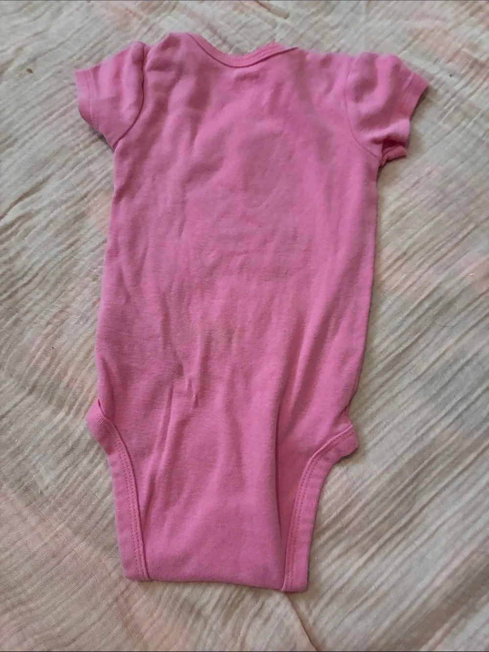 Carter's Pink, Lavender & Beige Baby One-Piece Bodysuits Set